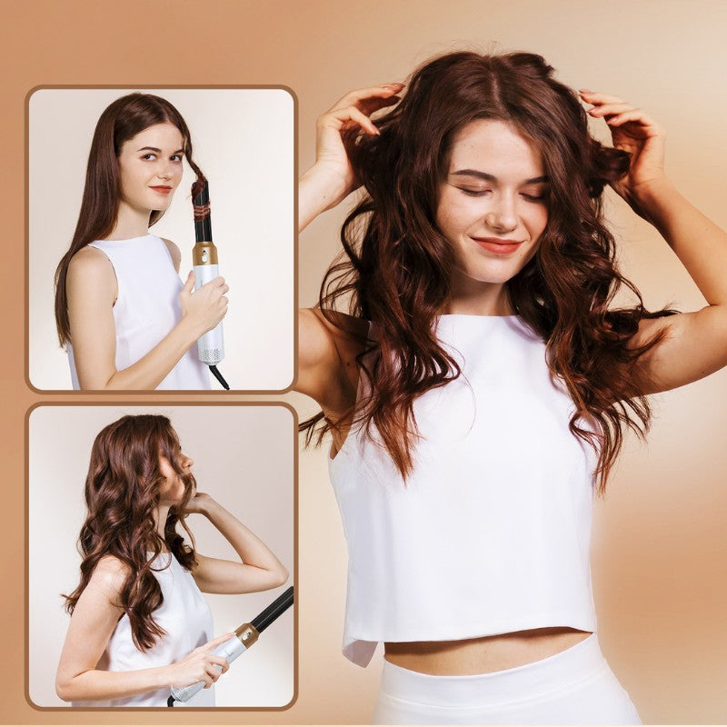 MultiPro 5in1 Hairstyler Set - Föhnen, Glätten & Locken mit einem Gerät