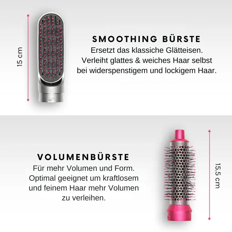 MultiPro 5in1 Hairstyler Set - Föhnen, Glätten & Locken mit einem Gerät