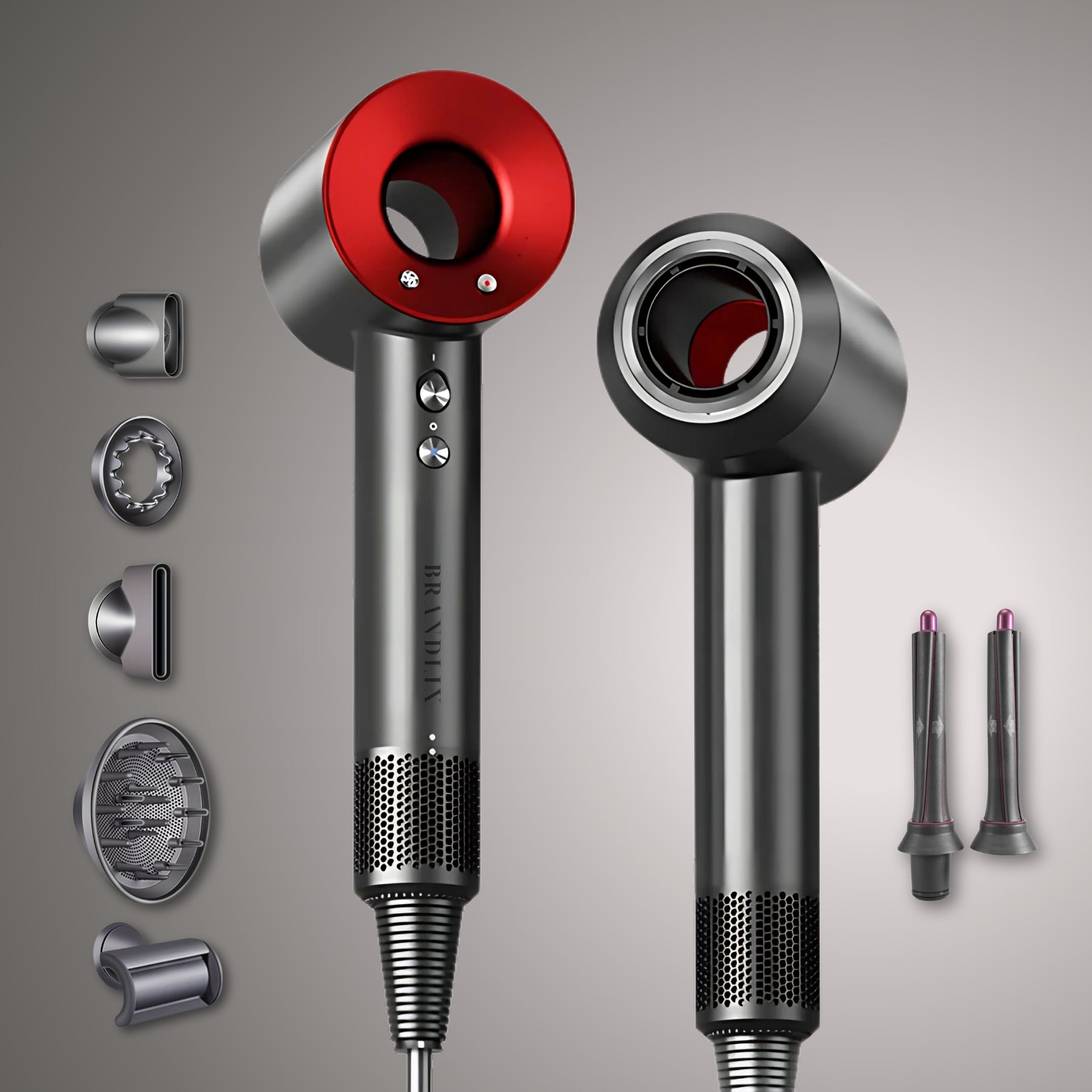 Elegance Pro -Premium Föhn Set, Rot, Locken,
dyson föhn alternative, 
föhn, 
lockenstab, 
dyson föhn, 
dyson lockenstab, 
dyson airwrap, 
dyson haarföhn,
5in1 hairstyler,
haarfön,
haartrockner,
dyson dupe,
dyson föhn set,
dyson supersonic nural,
airstyler von braun,
Akku föhn,
Dyson alternative,
warmluftbürste test stiftung warentest,
haarcurler,
föhn dyson,
rotierende haarbürste,
alternative zum dyson airwrap,
föhn set,
haarfön kaufen,
hair styler dyson