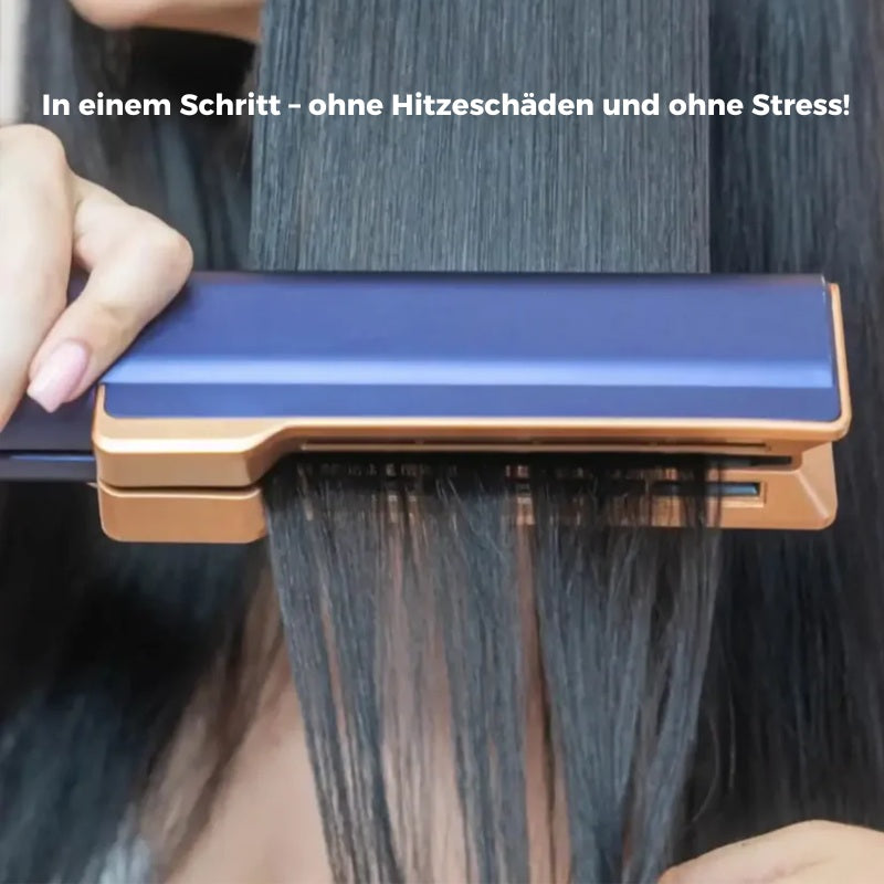 Brandlix AirStraight – Föhn & Haarglätter in einem | Schonendes Haarstyling